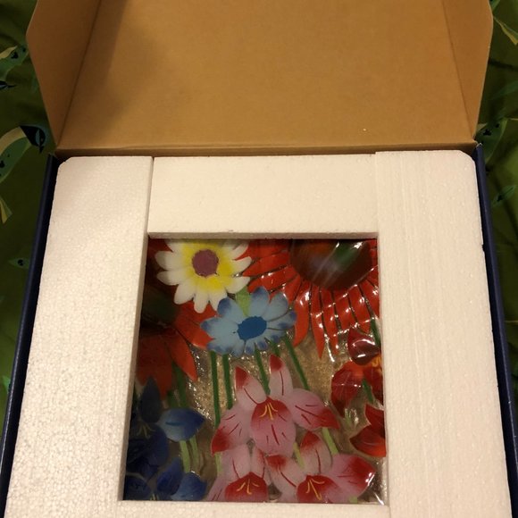 NWT, Fusion Art Glass, bowl - Picture 5 of 9